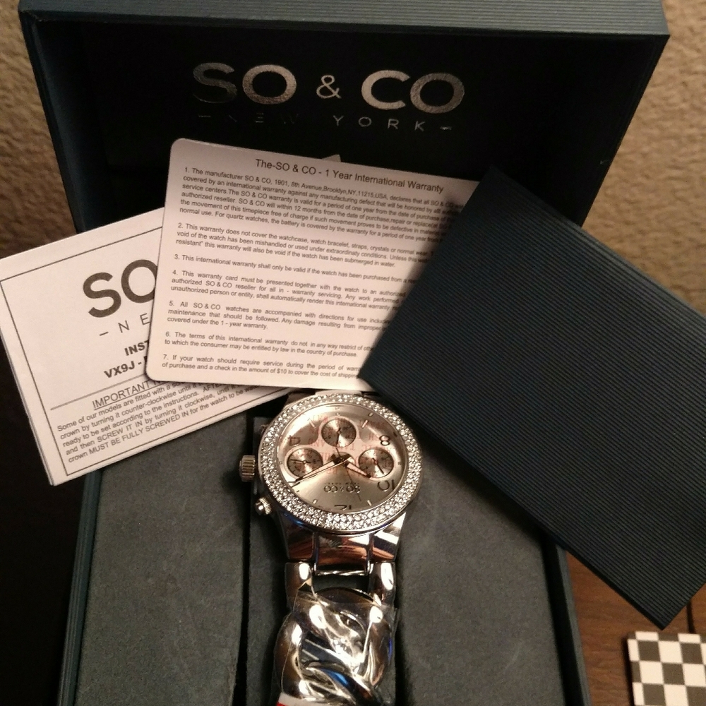 So&Co designer watch
